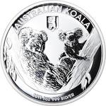 Australia / Silver Ounce 2011 Australian Koala / Berlin Privy Mark - reverse photo
