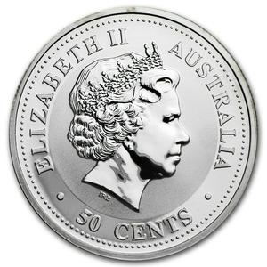 Australia / Silver Half Ounce 2000 Year of the Dragon - reverse photo