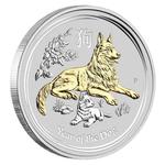 Silver Ounce 2018 Year of the Dog: Photo Coin, Australia, Silver Ounce 2018 Year of the Dog / thumbnail