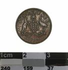Threepence 1914: Photo Coin - Threepence, Australia, 1914 / thumbnail