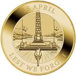 One Dollar 2024 Anzac Day: Photo Anzac Day 2024 Coin in Card / thumbnail