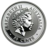 Silver Half Ounce 2002 Year of the Horse: Photo Coin, Australia, Silver Half Ounce 2002 Year of the Horse / thumbnail