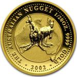 Gold Twentieth-Ounce 2002 Australian Nugget: Photo Coin, Australia, Gold Twentieth-Ounce 2002 Australian Nugget / thumbnail