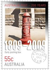 Australia / Silver Half Ounce 2009 Postal Services - reverse photo