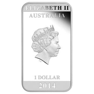 Australia / Silver Ounce 2014 World War I Enlistment Poster - obverse photo