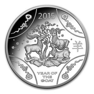 Australia / Silver Ounce 2015 Year of the Goat, RAM - obverse photo