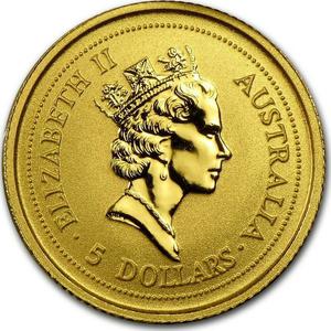 Australia / Gold Twentieth-Ounce 1998 Australian Nugget - obverse photo