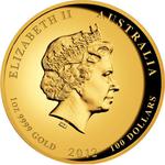 Gold Ounce 2012 Year of the Dragon: Photo Coin, Australia, Gold Ounce 2012 Year of the Dragon / thumbnail