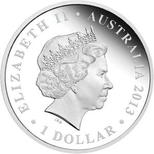 Australia / Silver Ounce 2013 Willandra Lakes Region - obverse photo