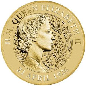 Australia / One Dollar 2021 Queen's 95th Birthday - reverse photo