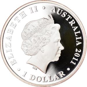 Australia / Silver Ounce 2011 Royal Wedding - obverse photo