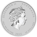 Silver Ten Ounces 2015 Year of the Goat: Photo Coin, Australia, Silver Ten Ounces 2015 Year of the Goat / thumbnail