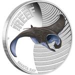 Silver Half Ounce 2012 Manta Ray: Photo Coin, Australia, Silver Half Ounce 2012 Manta Ray / thumbnail