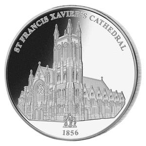 Australia / Medallion - Adelaide St Francis Cathedral - reverse photo