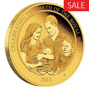 Australia / Gold Quarter Ounce 2015 HRH Princess Charlotte - reverse photo