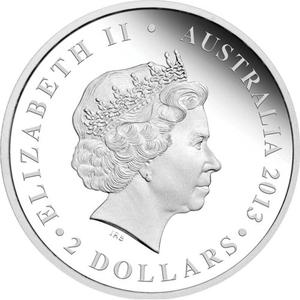 Australia / Silver Two Ounces 2013 Ludwig Leichhardt - obverse photo