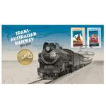 One Dollar 2017 Trans-Australian Railway: Photo Coin, Australia, One Dollar 2017 Trans-Australian Railway / thumbnail