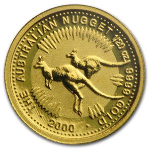 Australia / Gold Twentieth-Ounce 2000 Australian Nugget - reverse photo