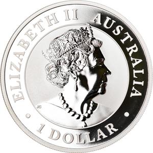 Australia / Silver Ounce 2019 Australian Wedge-tailed Eagle - obverse photo