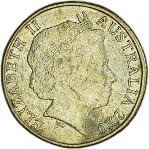 Australia / One Dollar 2010 Centenary of Girl Guiding - obverse photo