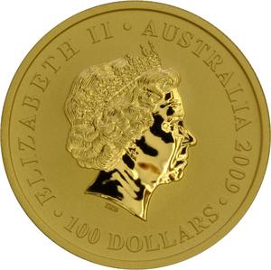 Australia / Gold Ounce 2009 Australian Kangaroo - obverse photo