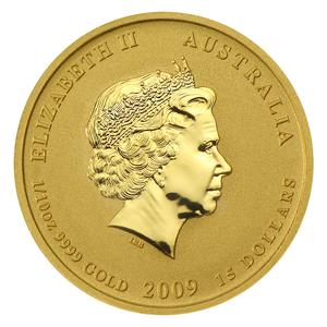 Australia / Gold Tenth-Ounce 2009 Year of the Ox - obverse photo