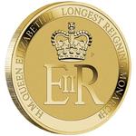 One Dollar 2015 Longest Reigning Monarch: Photo Coin, Australia, One Dollar 2015 Longest Reigning Monarch / thumbnail