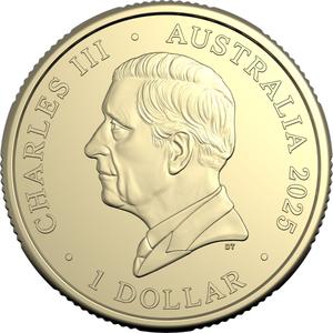 Australia / One Dollar 2025 Royal Australian Corps of Signals - obverse photo