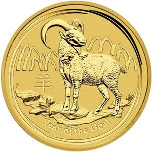 Australia / Gold Ounce 2015 Year of the Goat - reverse photo