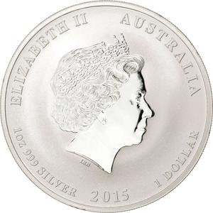 Australia / Silver Ounce 2015 Year of the Goat - obverse photo