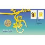 One Dollar 2016 Year of the Monkey: Photo Coin, Australia, One Dollar 2016 Year of the Monkey / thumbnail