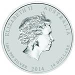 Silver Ten Ounces 2014 Year of the Horse: Photo Coin, Australia, Silver Ten Ounces 2014 Year of the Horse / thumbnail