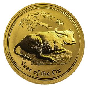 Australia / Gold Ounce 2009 Year of the Ox - reverse photo