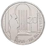 Twenty Cents 2015 The Unknown Soldier: Photo Coin, Australia, Twenty Cents 2015 The Unknown Soldier / thumbnail