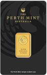 Gold Ten Grams Perth Mint Kangaroo Bar: Photo Kangaroo 10g Gold Minted Bar / thumbnail