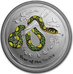 Australia / Silver Half Ounce 2013 Year of the Snake / Coloured Reverse - reverse photo
