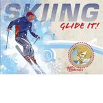 One Dollar 2013 Skiing: Photo Coin, Australia, One Dollar 2013 Skiing / thumbnail