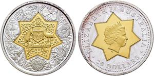 Australia / Twenty Dollars 2001 Centenary of Federation - obverse photo