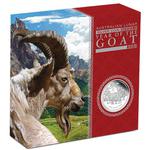 Silver Five Ounces 2015 Year of the Goat: Photo Coin, Australia, Silver Five Ounces 2015 Year of the Goat / thumbnail