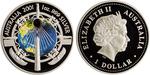 Silver Ounce 2001 Millenium: Photo Coin, Australia, Silver Ounce 2001 Millenium / thumbnail