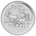 Silver Ten Ounces 2015 Year of the Goat: Photo Coin, Australia, Silver Ten Ounces 2015 Year of the Goat / thumbnail