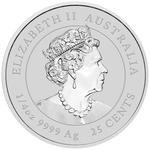 Australia / Silver Quarter Ounce 2023 Year of the Rabbit - obverse photo