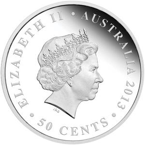 Australia / Silver Half Ounce 2013 Merry Christmas - obverse photo