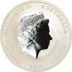 Australia / Silver Ounce 2018 Year of the Dog / Lion Privy Mark - obverse photo