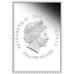 Silver Half Ounce 2015 ANZAC Stamp: Photo Coin, Australia, Silver Half Ounce 2015 ANZAC Stamp / thumbnail