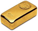 Gold Ten Ounces (2020) Perth Mint Cast Bar: Photo The Perth Mint 10oz Gold Cast Bar / thumbnail