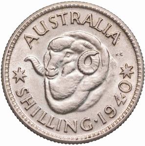 Australia / Shilling 1940 - reverse photo