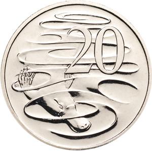 Australia / Twenty Cents 2011 - reverse photo