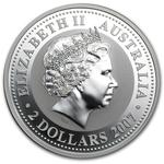 Silver Two Ounces 2008 Year of the Mouse (Series I): Photo Coin, Australia, Silver Two Ounces 2008 Year of the Mouse (Series I) / thumbnail