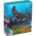 Silver Half Ounce 2012 Manta Ray: Photo Coin, Australia, Silver Half Ounce 2012 Manta Ray / thumbnail